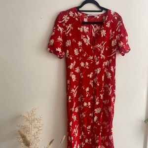 Zara flower dress